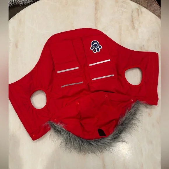 Canada Pooch Everest Explorer Jacket-Red Size 14+. - Picture 6 of 15
